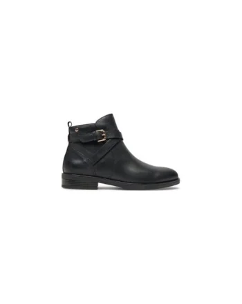 Ghete dama  304358661, Piele naturala, Negru, Negru