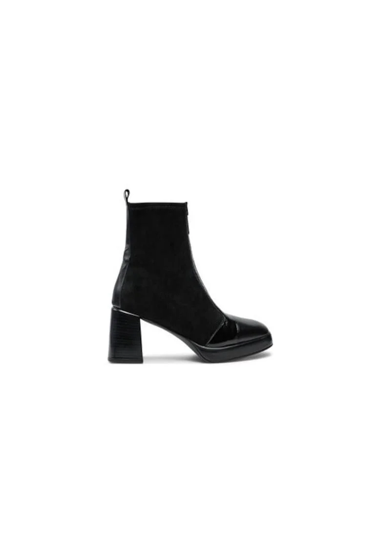 Ghete dama  304400650, Piele naturala, Negru, Negru