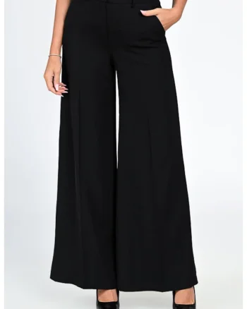 Pantaloni cu croiala ampla si buzunare oblice Atena