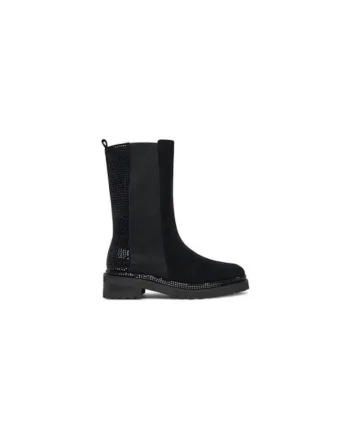 Ghete dama  304524004, Piele naturala, Negru, Negru