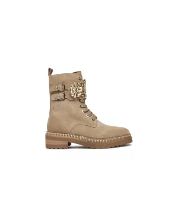 Ghete dama  304523908, Piele naturala, Bej, Bej