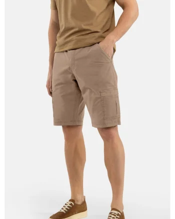 Pantaloni scurti cargo, cu cordon, buzunare, Comfort Fit,  P-Thor, bej, Bej