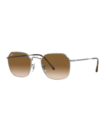 Ochelari de soare unisex cu lentile in degrade, Argintiu/Argintiu deschis
