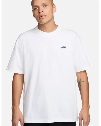 Tricou lejer din bumbac, Alb