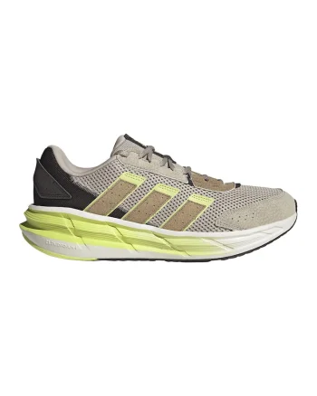 Pantofi sport AstraStar de piele ecologica si plasa, Maro inchis/Maro taupe deschis/Verde fistic