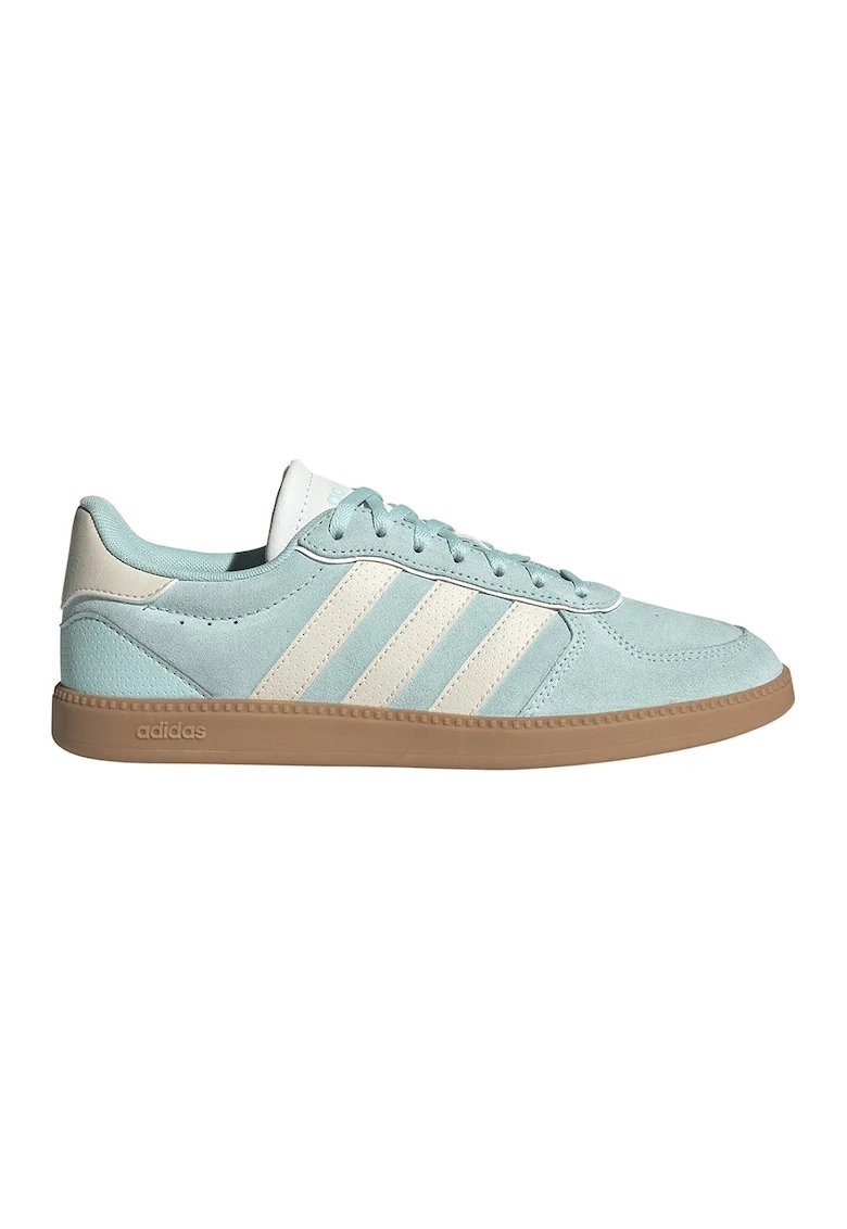Pantofi sport Breaknet Sleek cu logo, Alb fildes/Turcoaz/Albastru glaciar