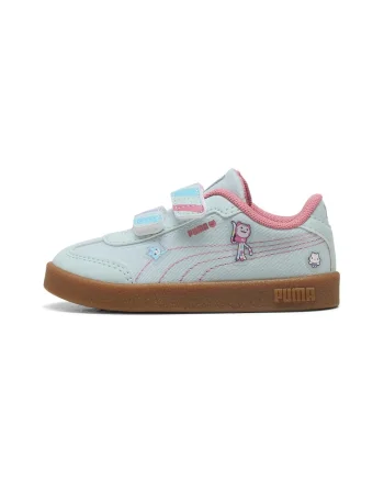 Pantofi sport Club II Era GABBY'S DOLLHOUSE din material textil cu velcro, Roz deschis/Albastru glaciar