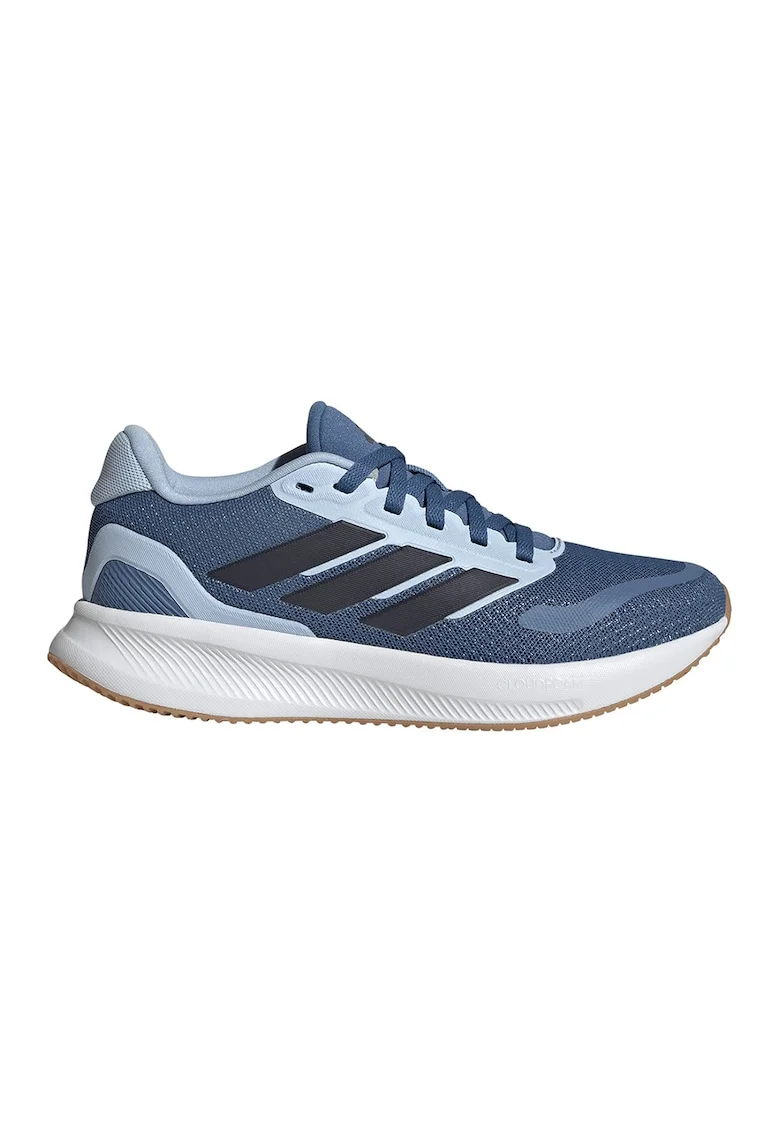 Pantofi sport Run Falcon 5 low-cut din plasa, Albastru pastel/Negru/Albastru inchis