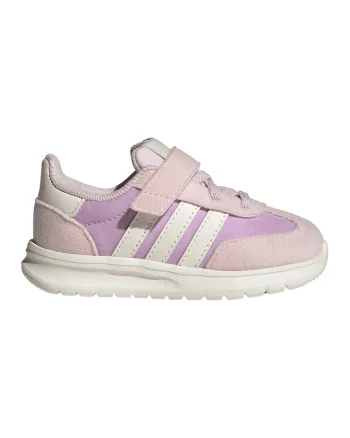Pantofi sport Run 70s 2.0 cu velcro, Roz pastel/Lila/Alb optic