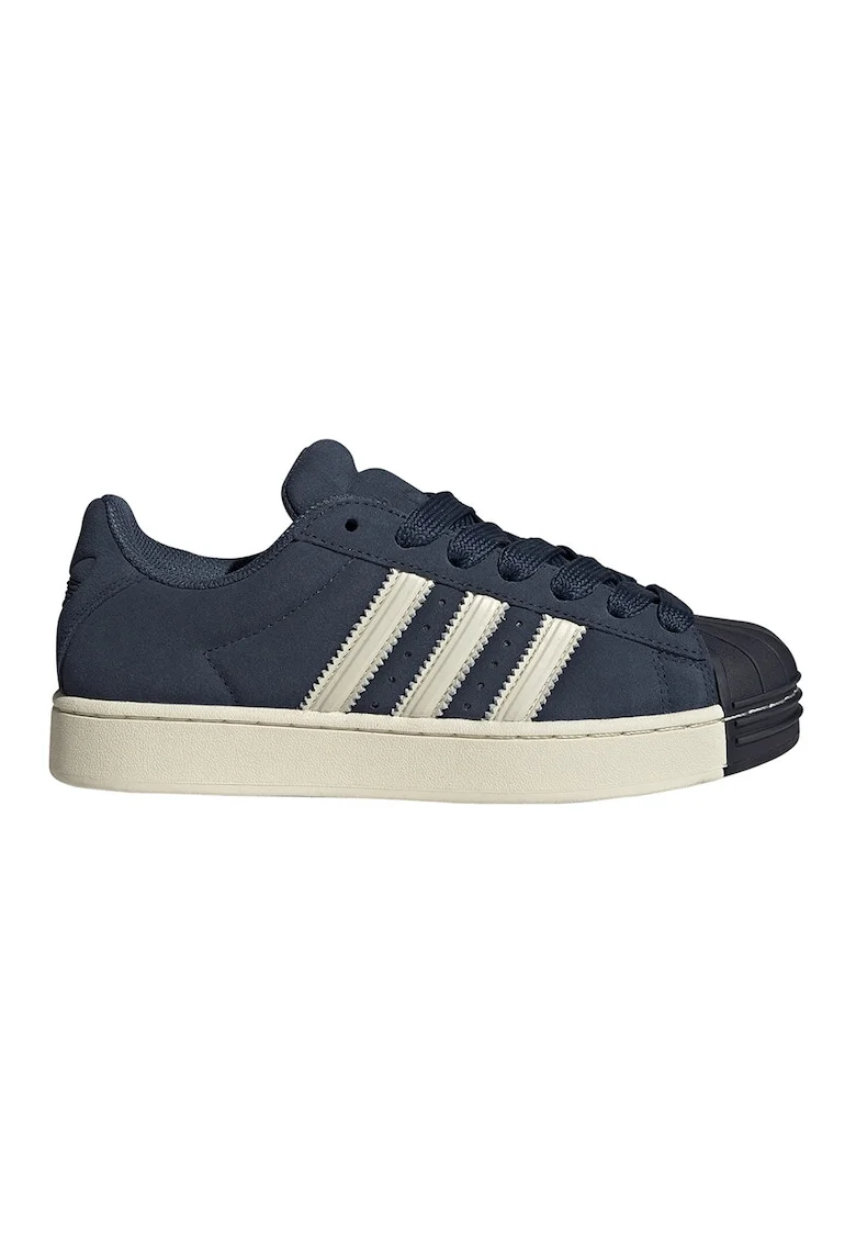 Pantofi sport Superstar de piele intoarsa, Albastru inchis/Alb murdar