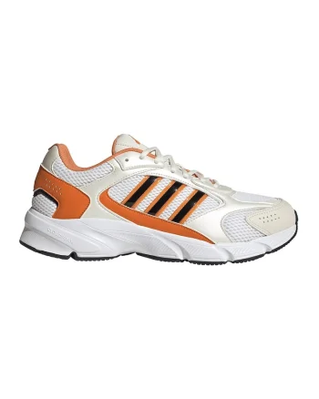 Pantofi sport Crazy Chaos 2000 cu insertii de plasa, Portocaliu mandarina/Alb optic/Alb murdar