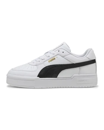 Pantofi sporrt Pro Classic II din piele, Negru/Alb murdar