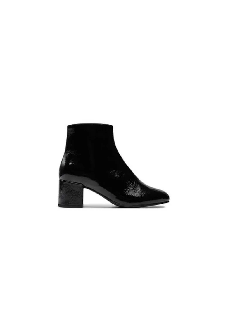 Ghete dama Hogl, 304493225, Piele naturala, Negru, Negru
