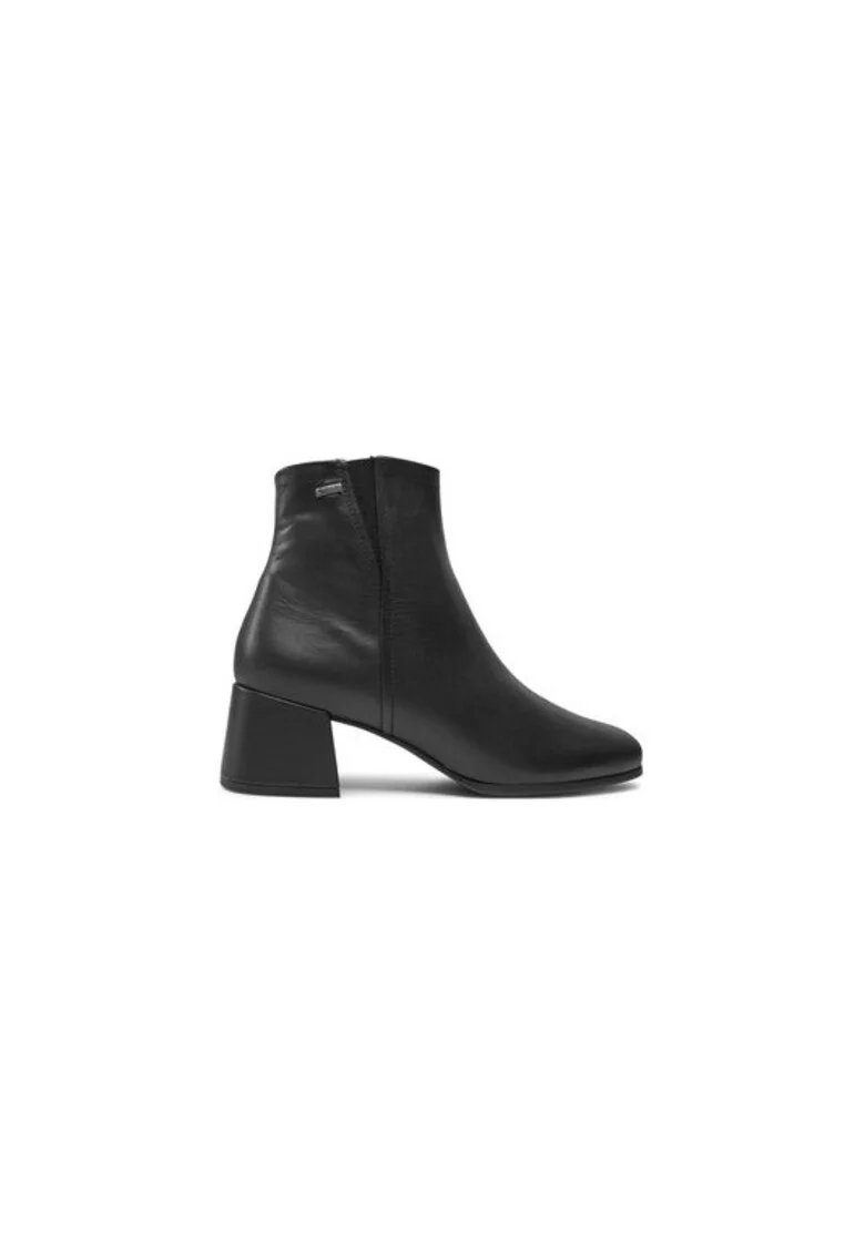 Ghete dama Hogl, 304492938, Piele naturala, Negru, Negru