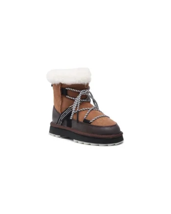 Ghete dama  208550888, Piele naturala, 42 EU, Maro