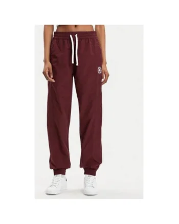 Pantaloni dama,  304112829, Nylon/Bumbac, Rosu, Rosu