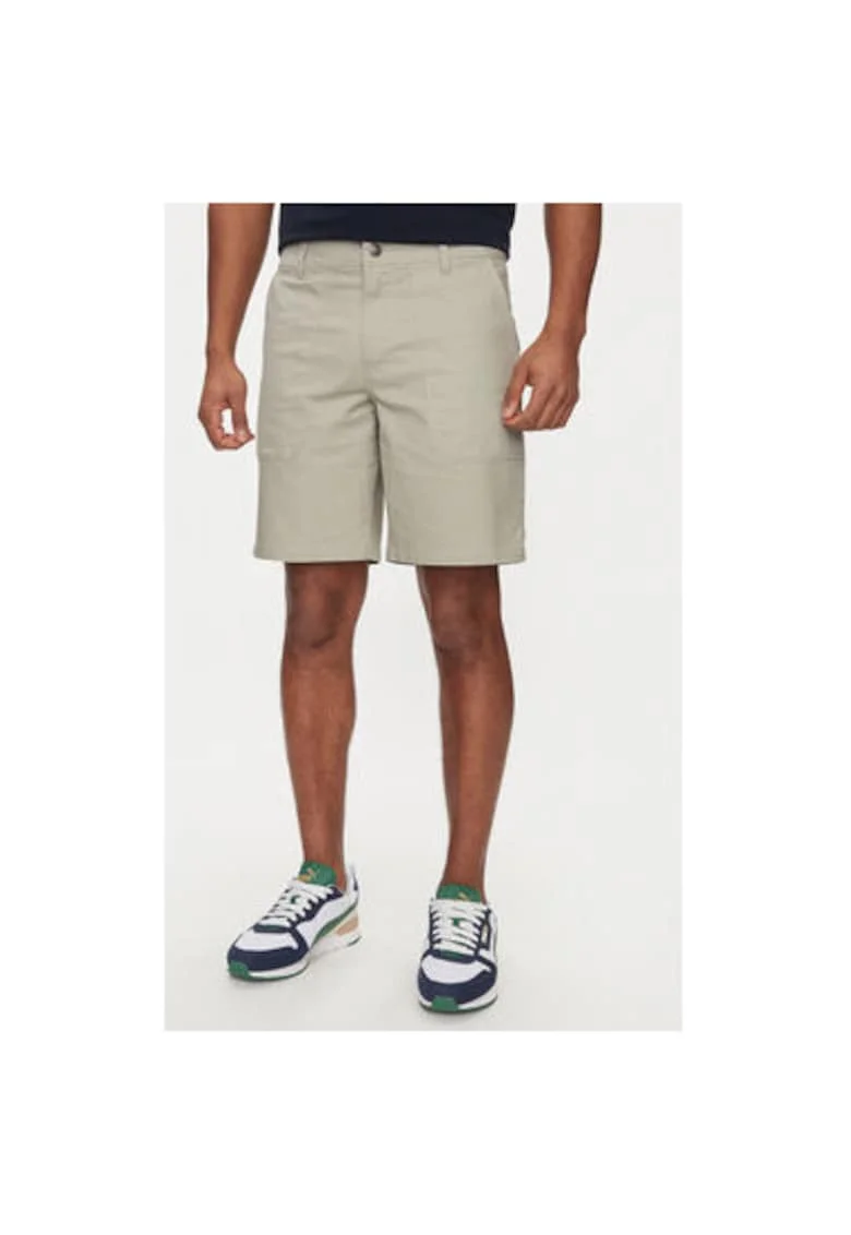 Pantaloni scurti barbati,  303384395, Bumbac, Gri, Gri