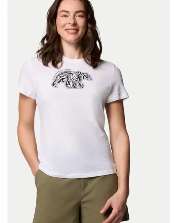 Tricou dama,  304694967, Bumbac/Rayon, Alb, Alb