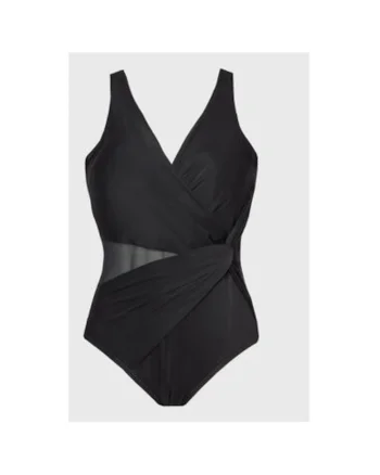 Costum de baie dama,  302581023, Poliamida/Elastan, Negru, Negru