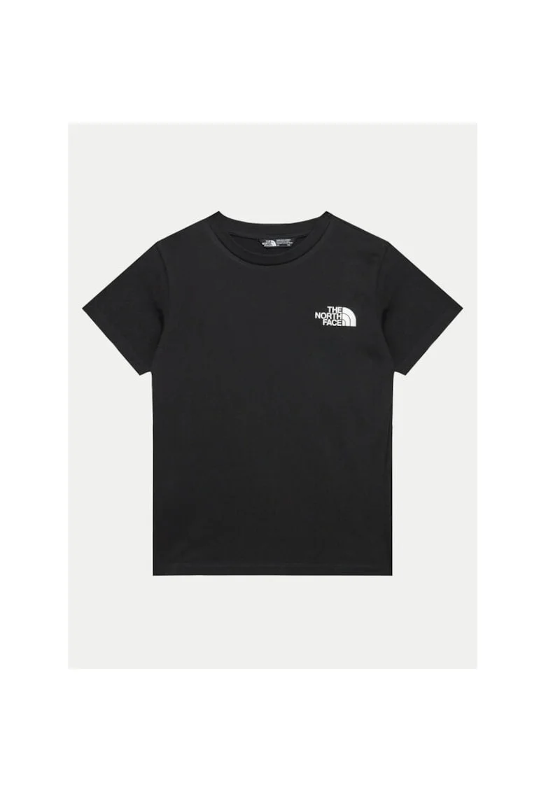 Tricou baieti,  304176449, Bumbac/Poliester, 134 CM, Negru