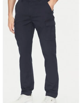 Pantaloni barbati,  305102249, Bumbac, Albastru, Albastru