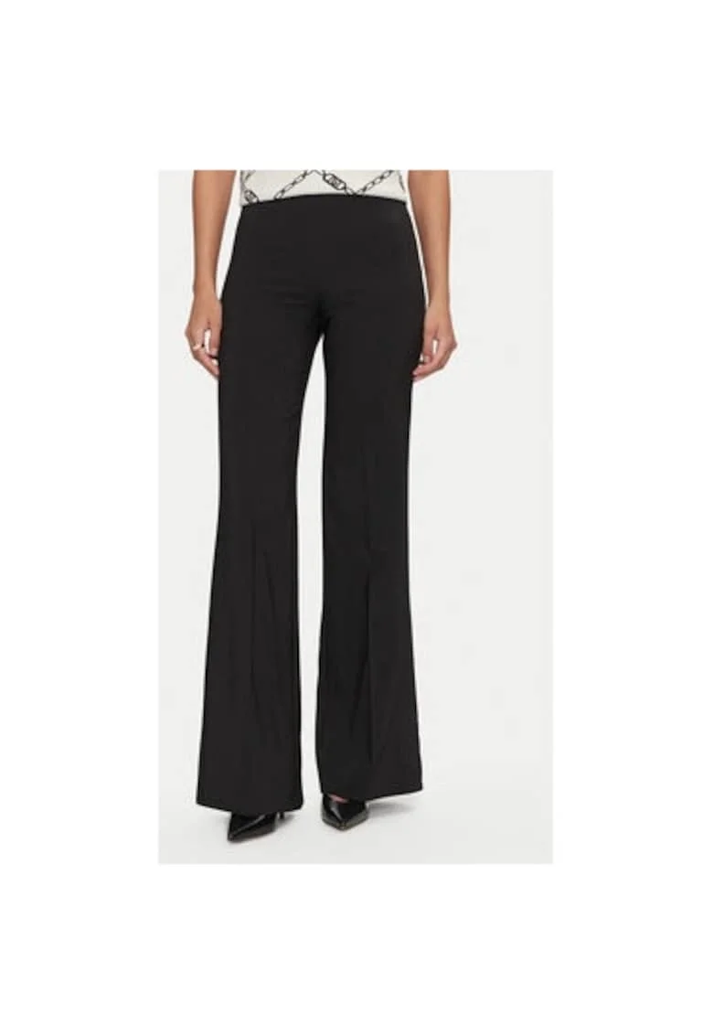 Pantaloni Dama,  304725395, Poliester, 46397, Negru