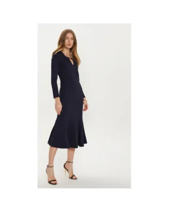 Rochie dama,  304956232, Viscoza/Poliamida, Albastru