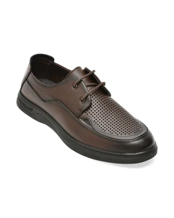 Pantofi eleganti BITE THE BULLET maro, 25T7239, din piele naturala