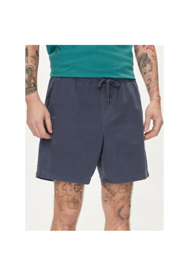 Pantaloni scurti barbati,  304143731, Bumbac, Albastru, Albastru