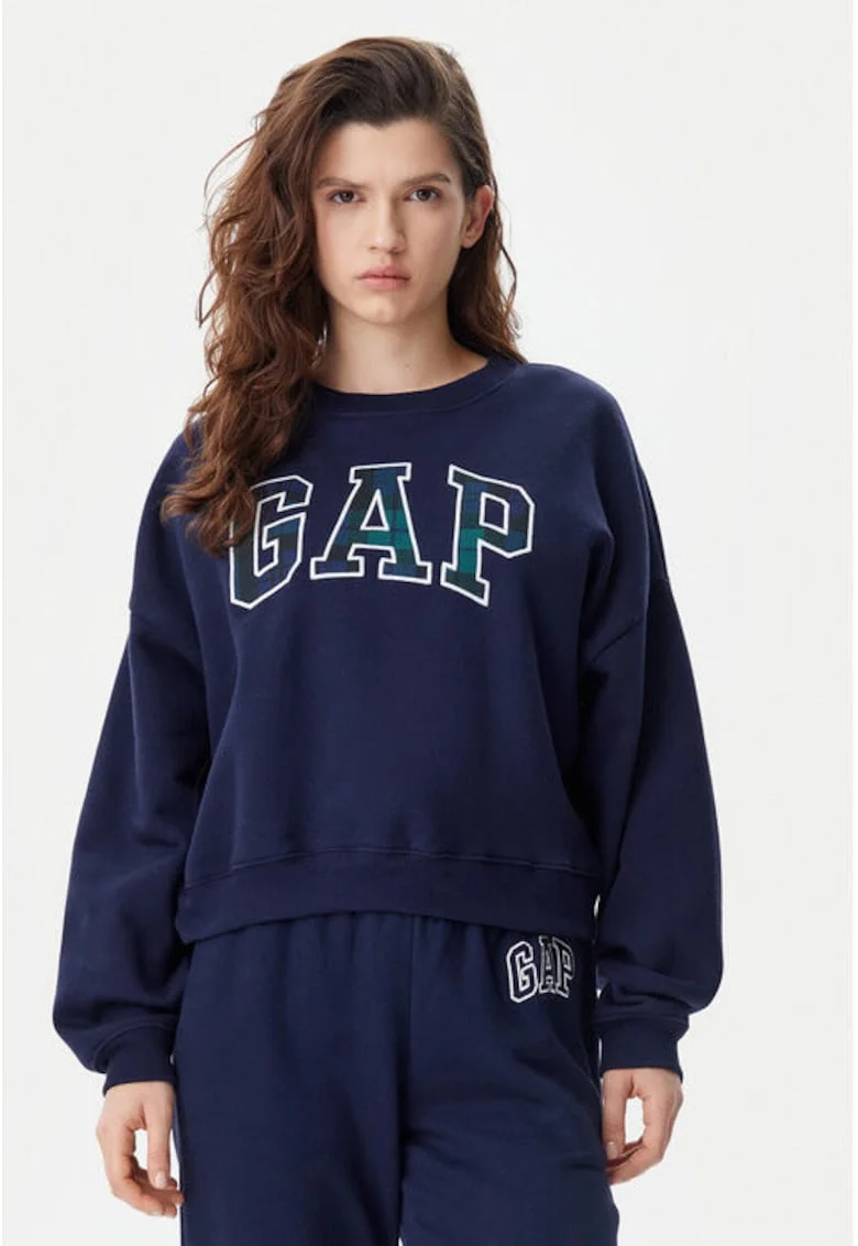 Bluza dama,  304986406, Bumbac/Poliester, Albastru, Albastru