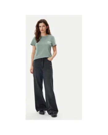 Tricou dama,  305290397, Bumbac, Verde, Verde