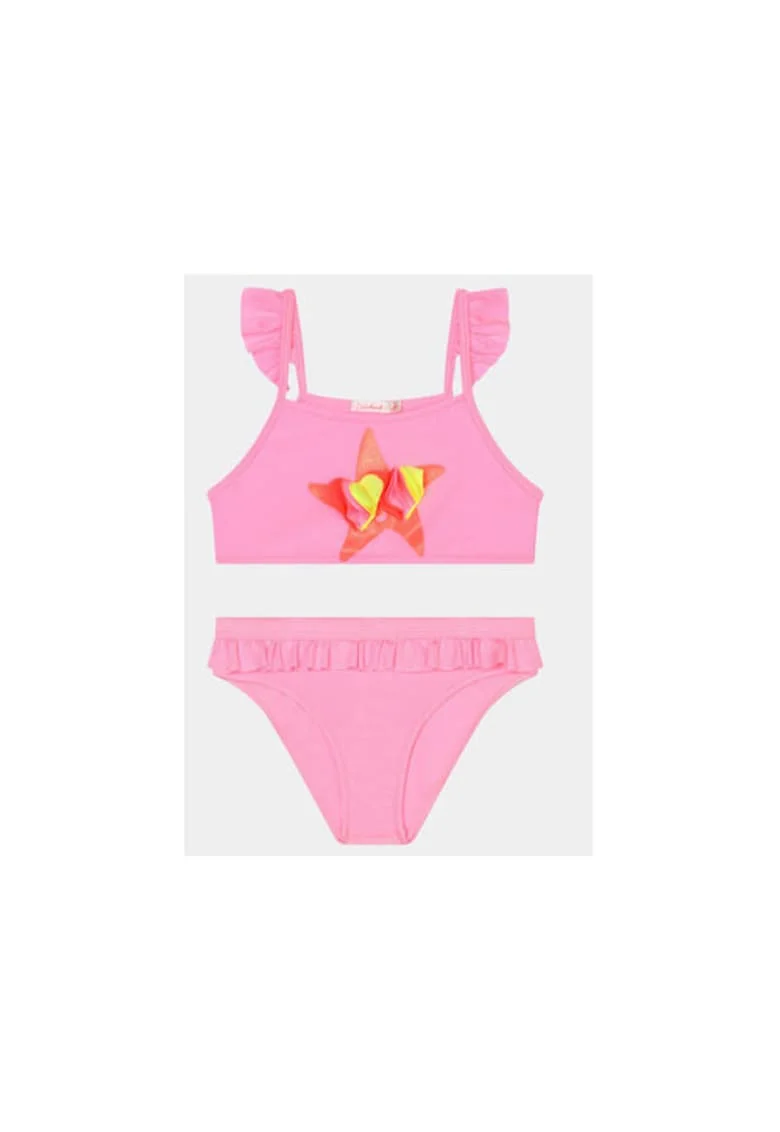 Costum de baie fete,  303639303, Poliamida/Elastan, Roz, Roz