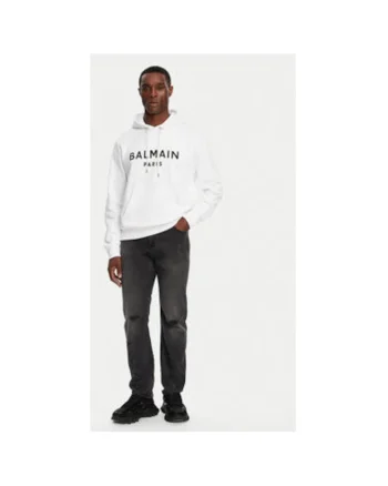 Bluza Barbati,  305313973, Bumbac, Elastan, Alb, Alb