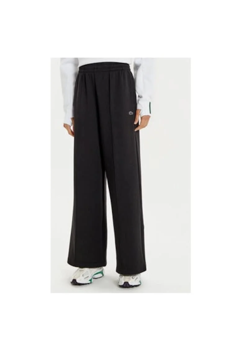 Pantaloni dama,  304582677, Bumbac/Poliester, Negru, Negru