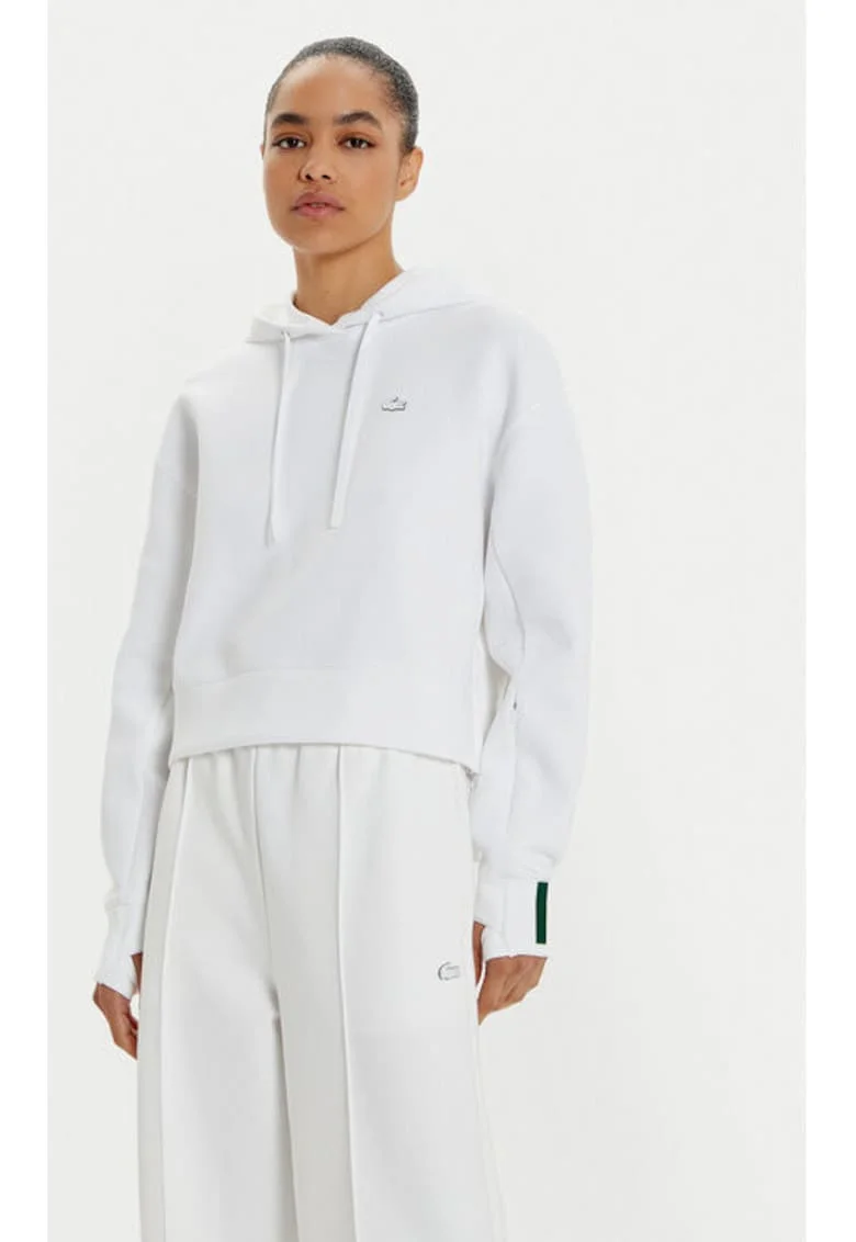 Bluza dama,  304582592, Bumbac/Poliester, Alb, Alb