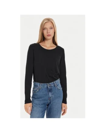 Bluza dama,  304339721, Bumbac, Negru, Negru