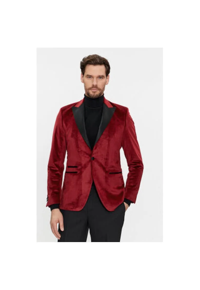 Sacou barbati,  303555719, Poliester, 54 EU, Negru