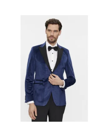 Sacou barbati,  303555726, Poliester, Albastru, Albastru