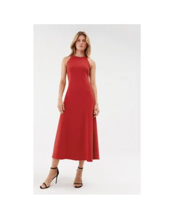 Rochie Dama,  303365394, Poliester, Viscoza, Negru, Negru