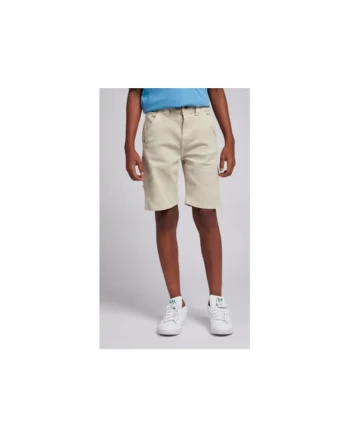 Pantaloni scurti baieti,  302032778, Bumbac, Bej, Bej