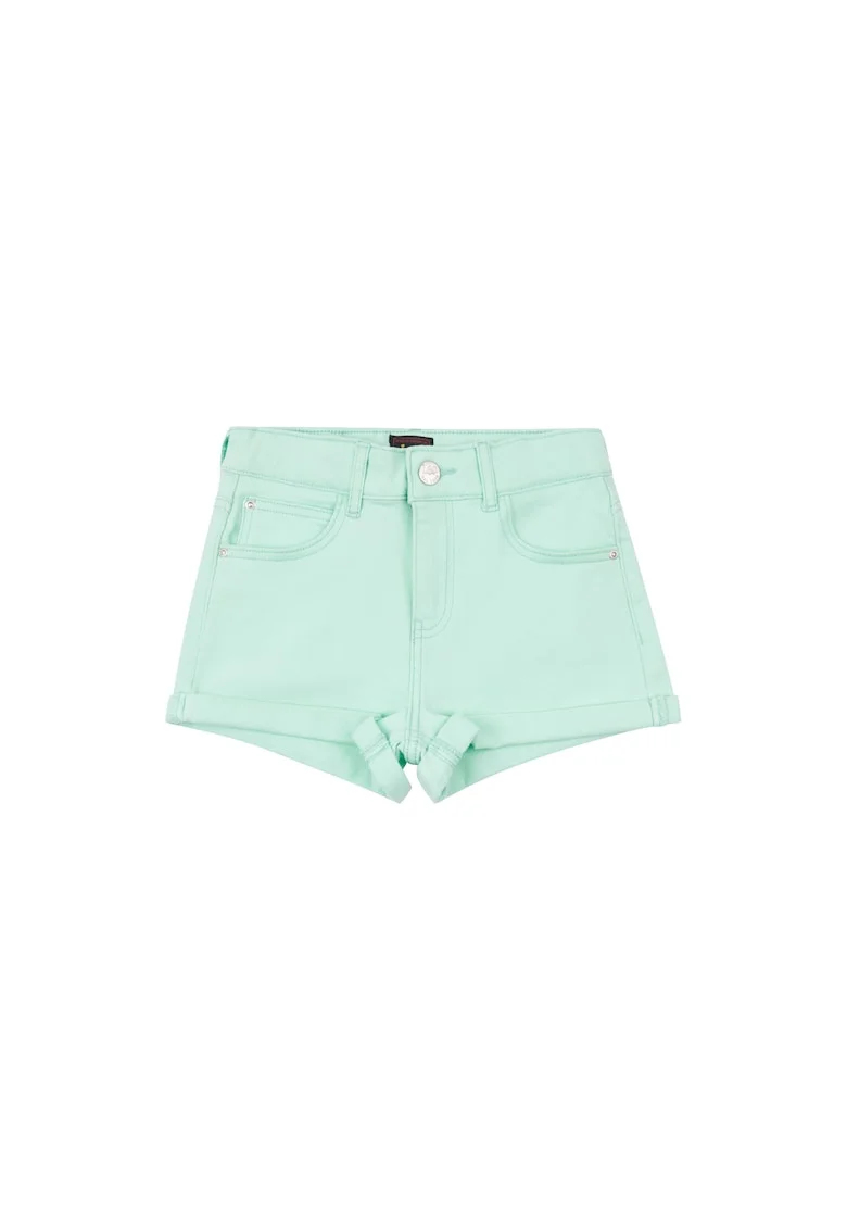 Pantaloni scurti copii,  Bumbac, Albastru, Albastru