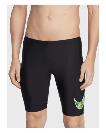Short de baie barbati,  36059, Poliamida, Negru