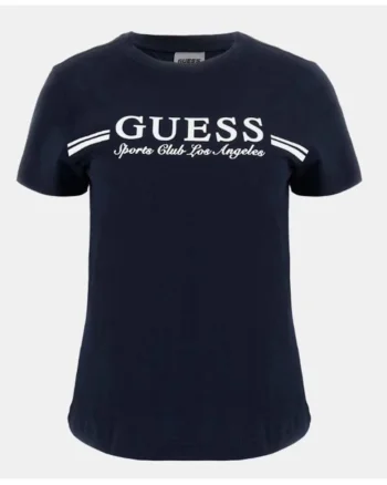 Tricou  cu logo, Bleumarin