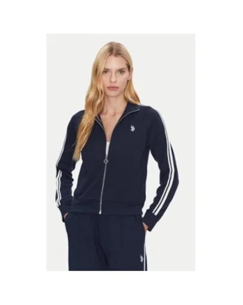 Bluza dama,  305227430, Poliester/Viscoza, Albastru, Albastru