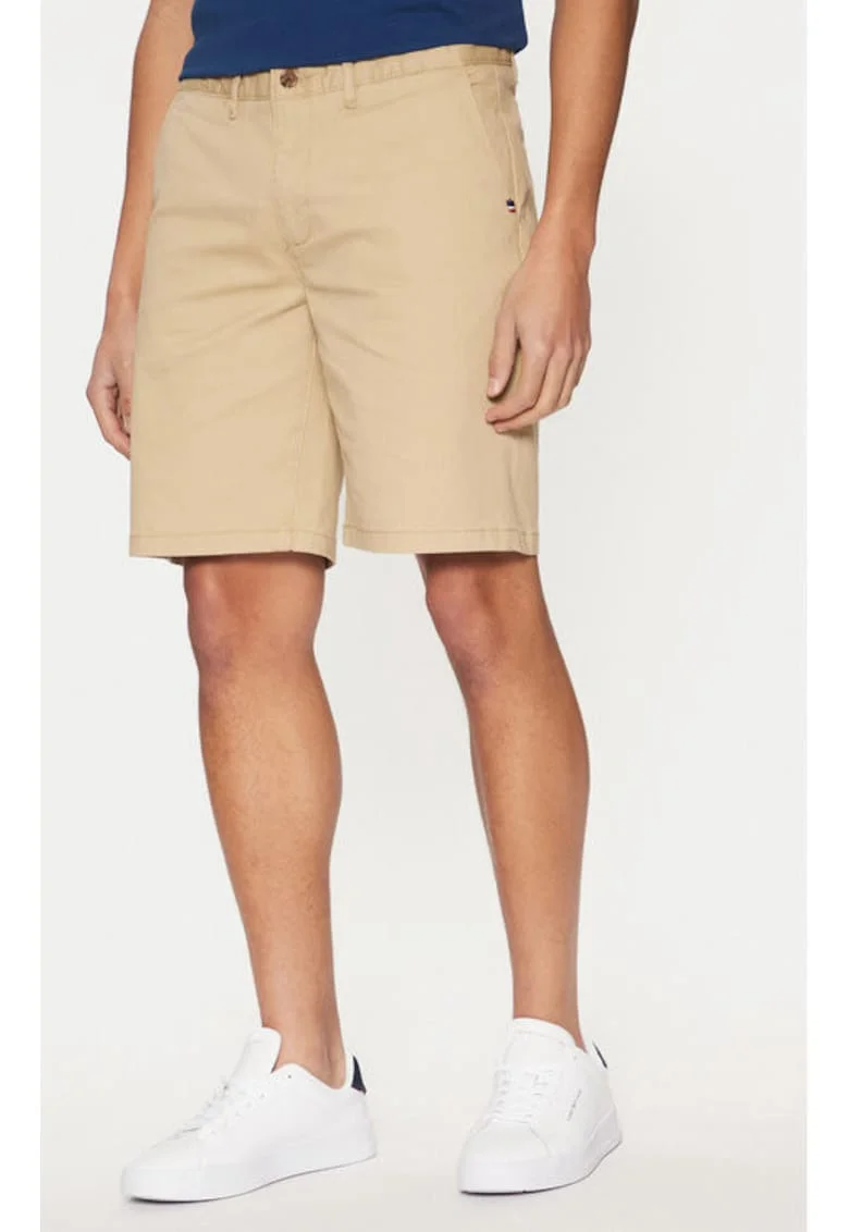 Pantaloni scurti barbati,  305230133, Bumbac, Bej, Bej