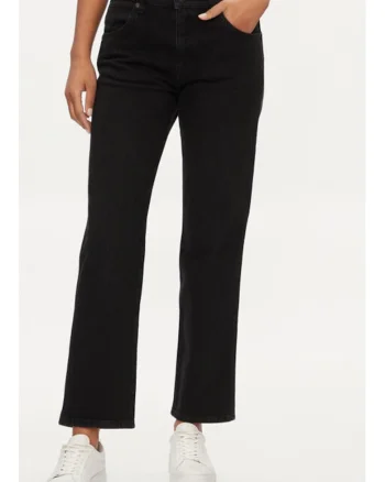 Blugi dama,  303593070, Bumbac, Negru, Negru