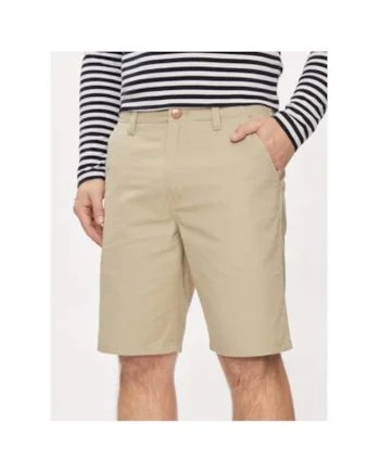 Pantaloni scurti barbati,  303594787, Bumbac, Bej, Bej