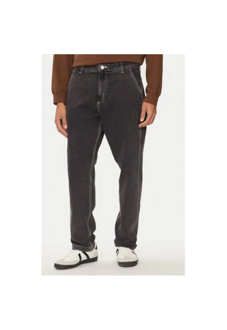 Blugi barbati,  304281808, Bumbac/Lyocell, Negru, Negru