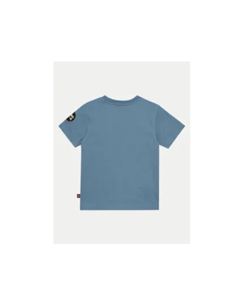 Tricou baieti,  304705571, Bumbac organic, Albastru, Albastru