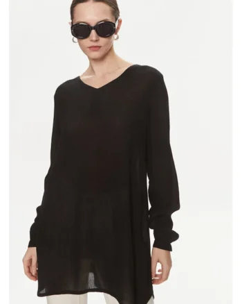 Bluza dama,  303581077, Viscoza, Negru, Negru